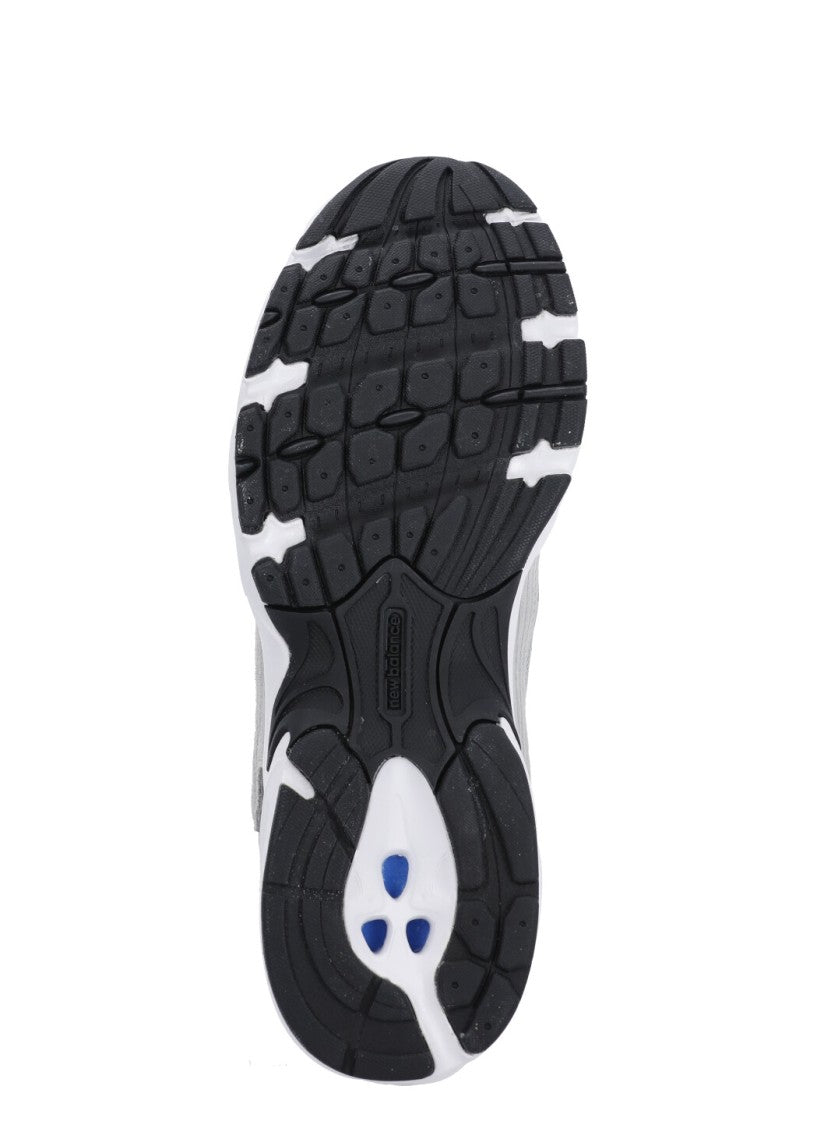 New Balance Grey Leather And Fabric Sneakers With Abzorb Cushioning