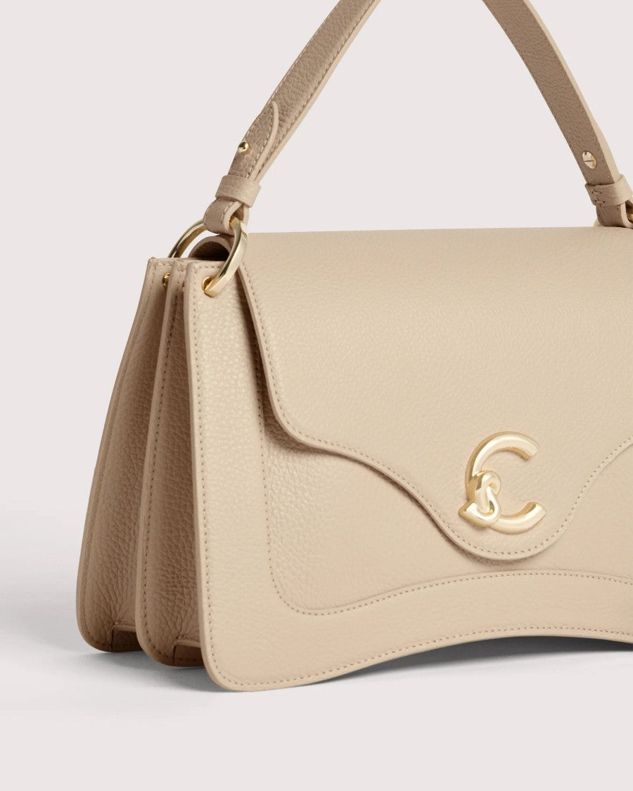 Coccinelle C-Me Medium Sandshell Bag