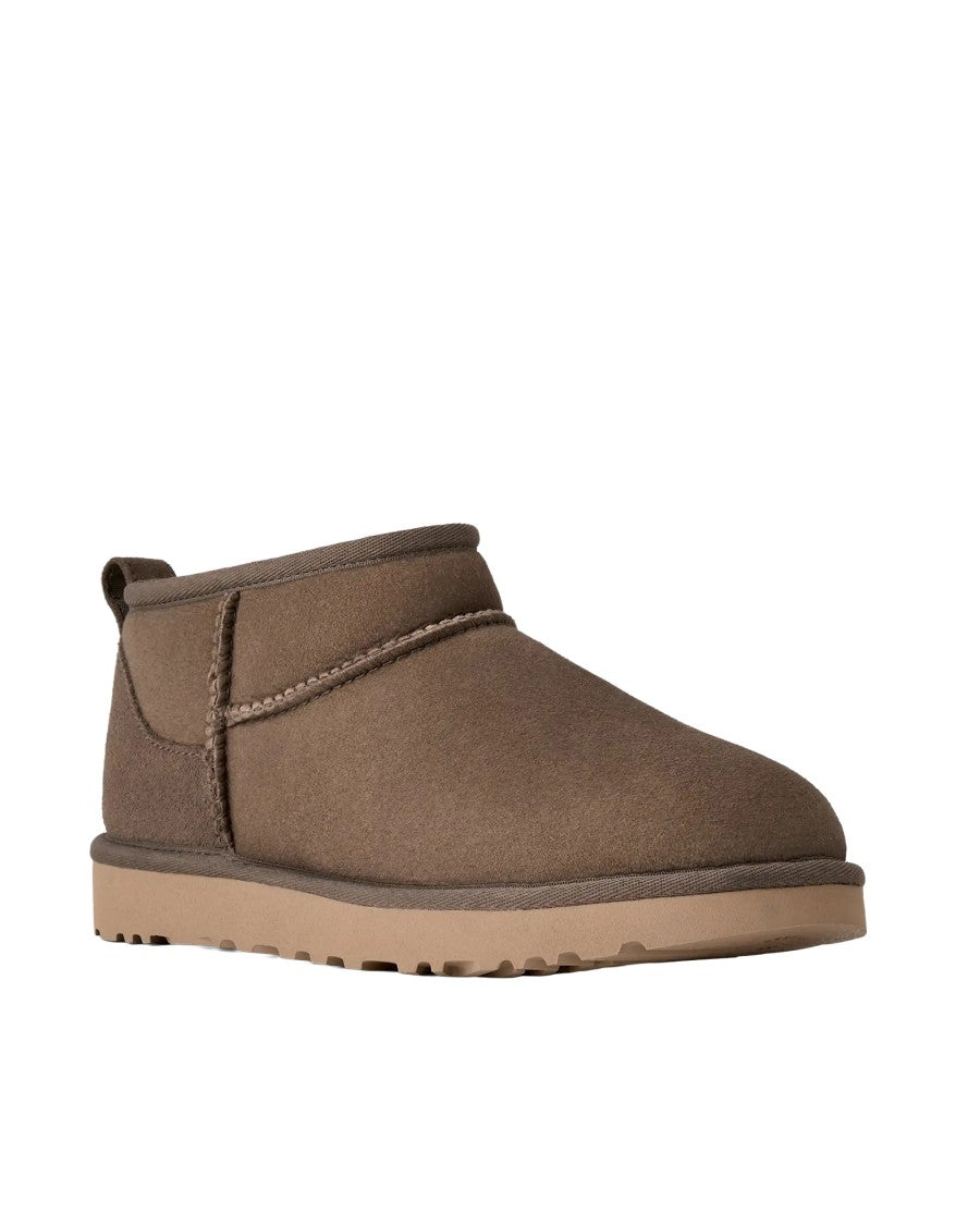 Ugg Women's Classic Ultra Mini Dried Oregano Ankle Boots