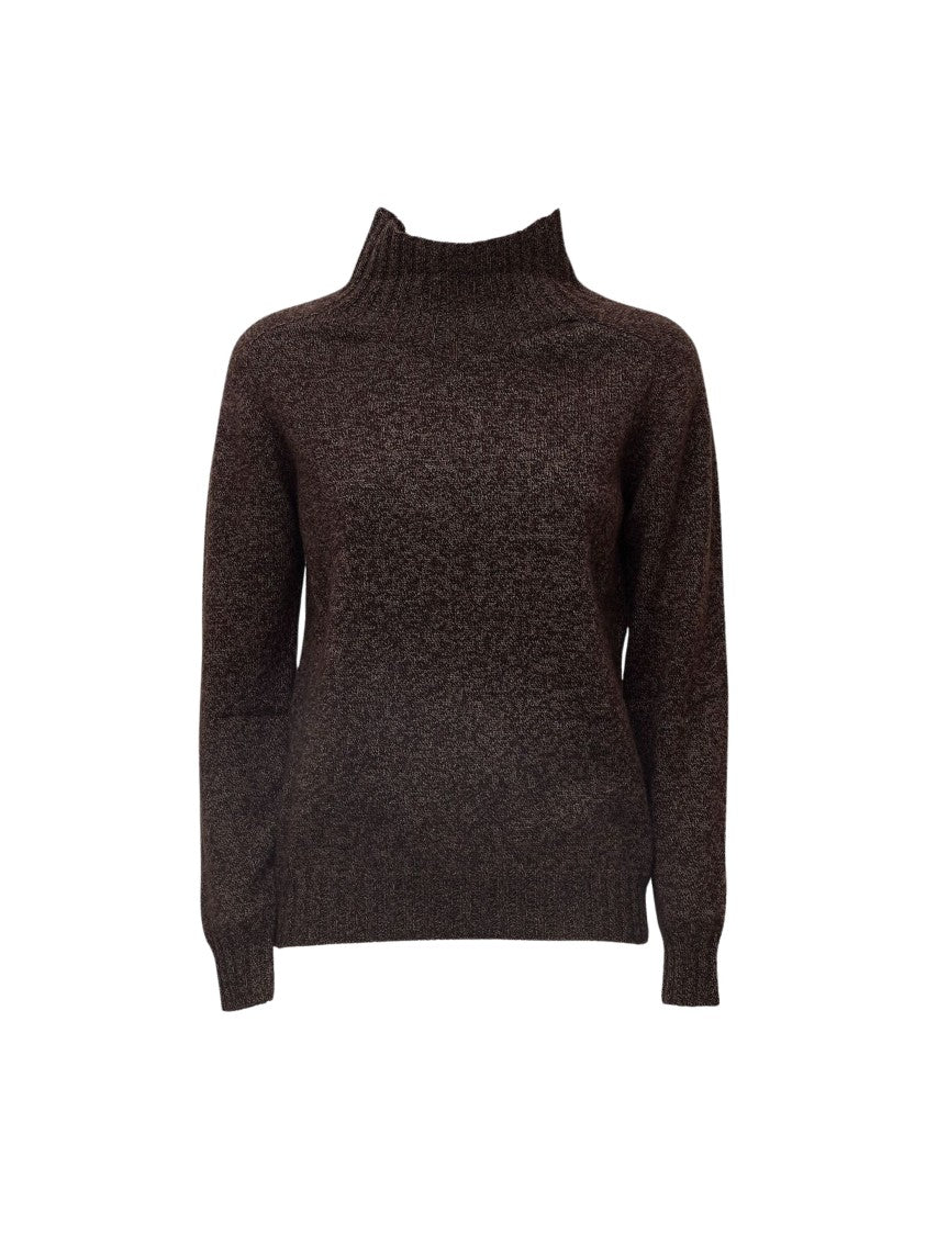 Zanone Mock-Neck Textured Knit Sweater