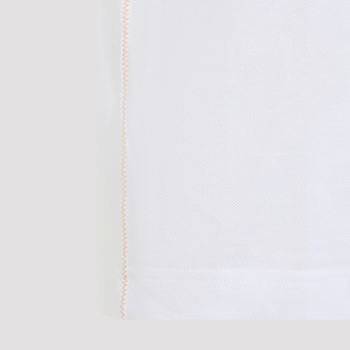 Moncler Classic Short-Sleeve Polo Shirt With Subtle Logo Patch