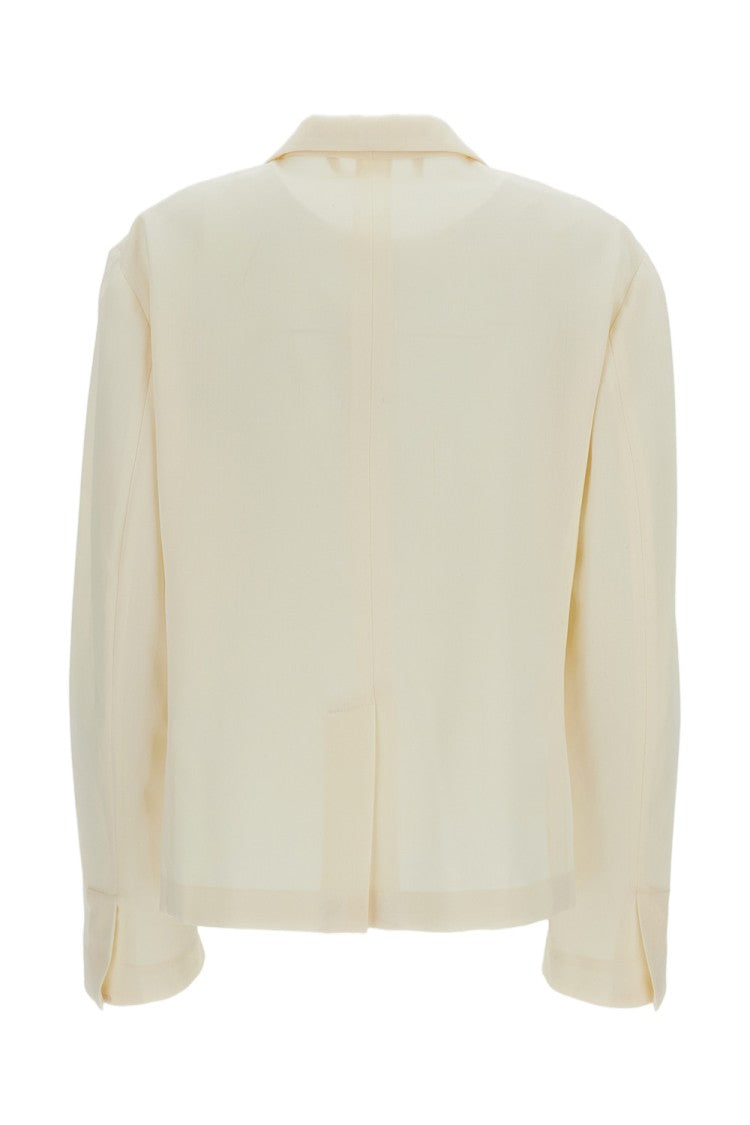Meta Campania Lee 3-Button Tropical Wool Twill Formal Jacket