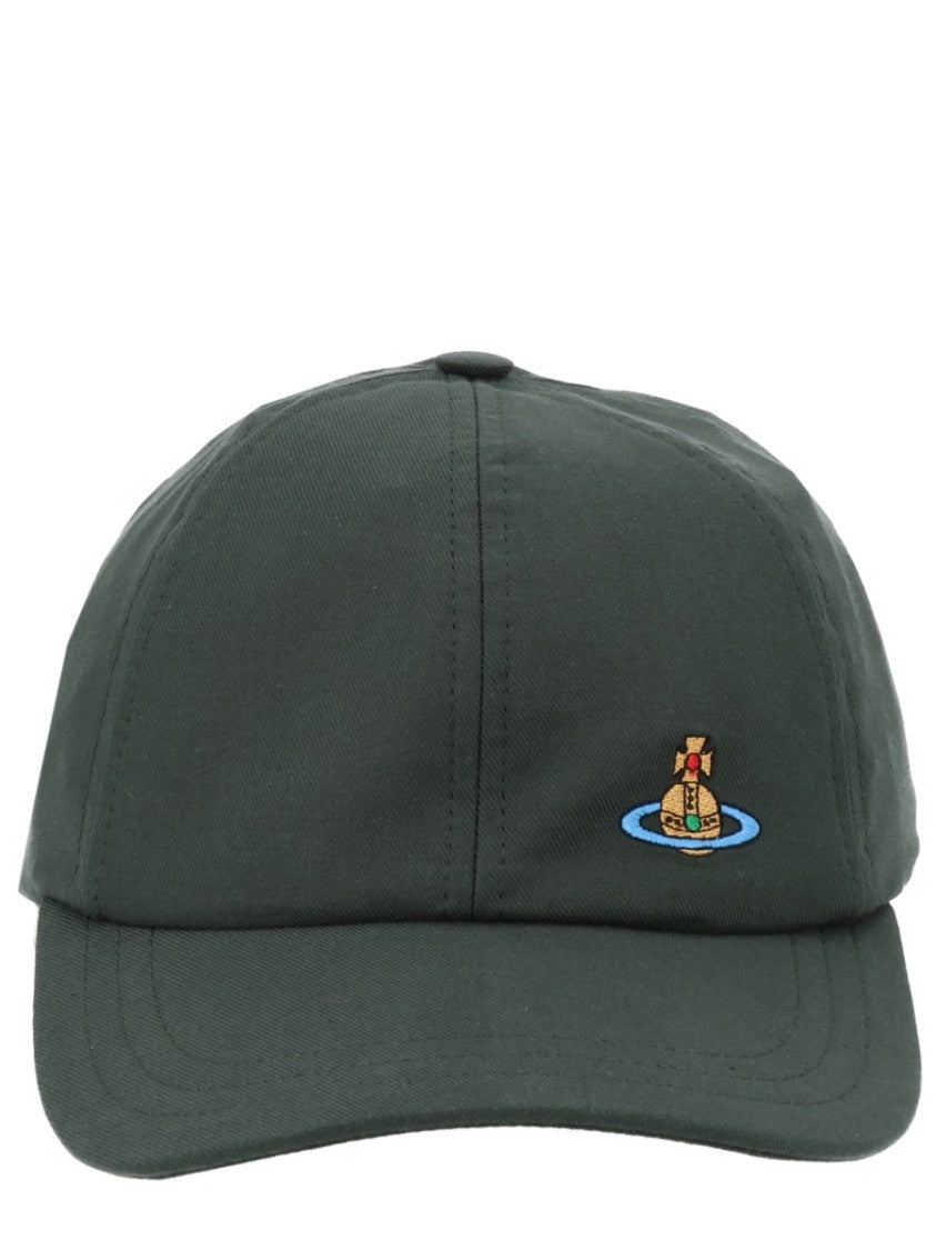Vivienne Westwood Embroidered Orb Baseball Hat