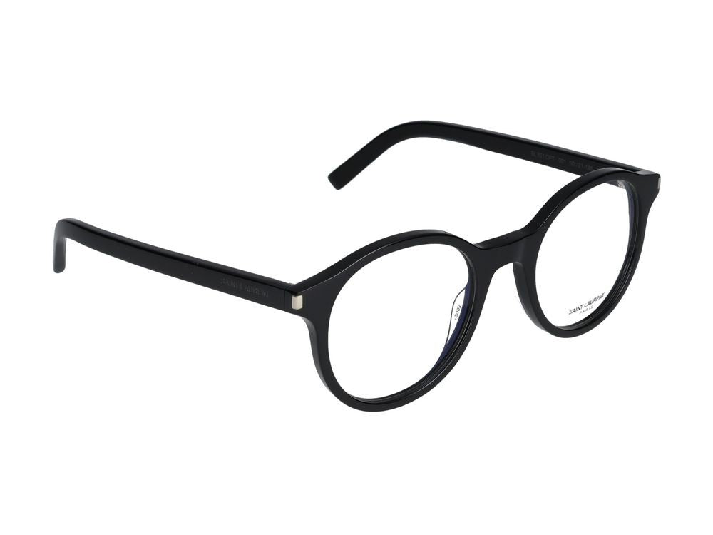 Saint Laurent Eyeglasses Saint Laurent Sl 521 Opt 001 Black Black Transparent 50/21/145