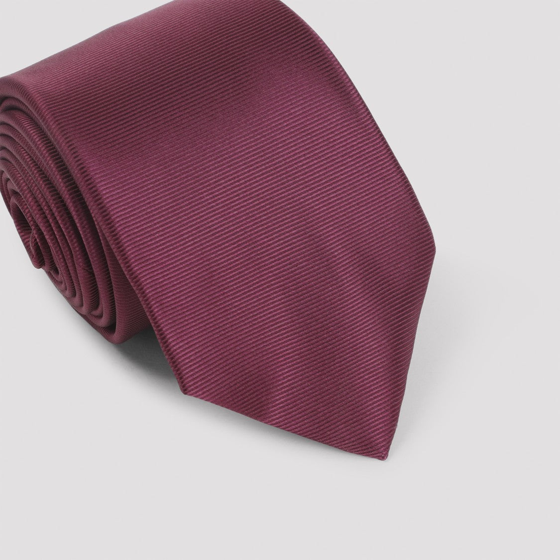 Kiton Burgundy Silk Tie
