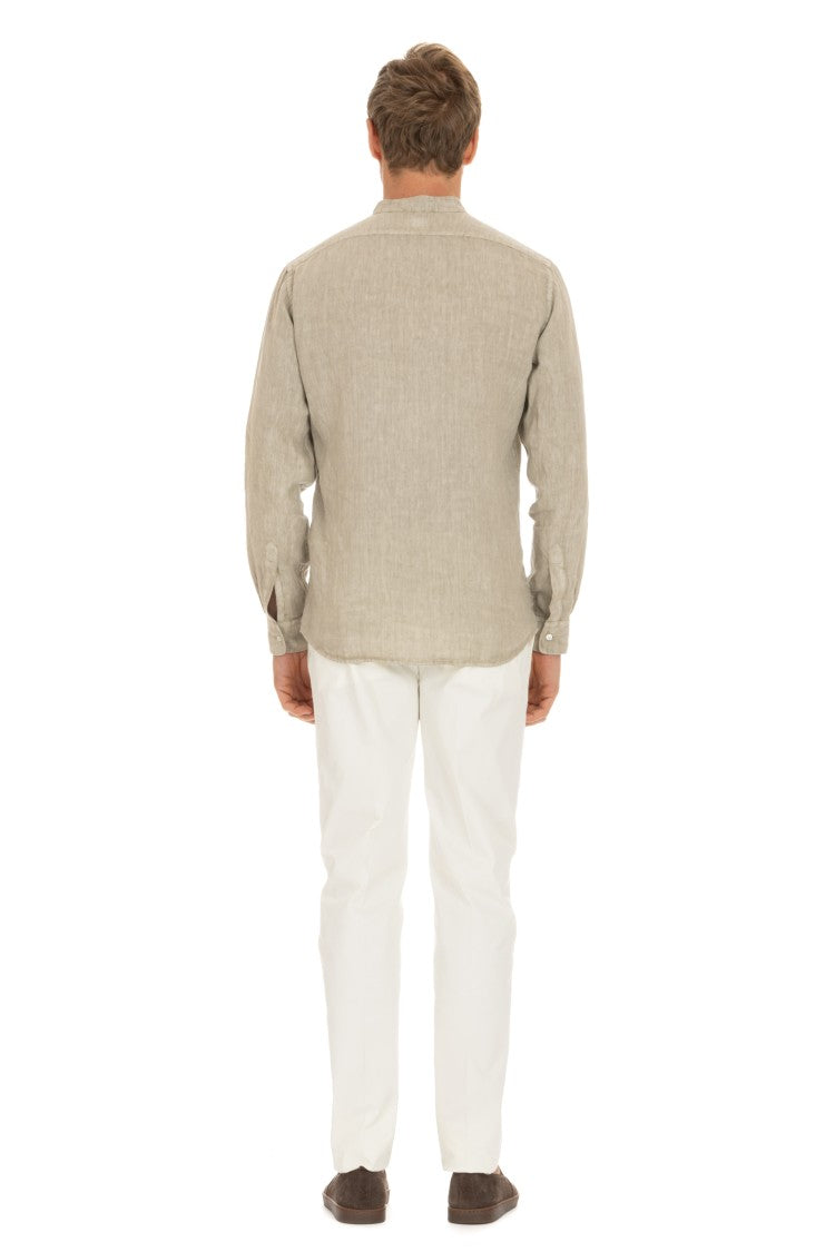 Aspesi Korean Collar Linen Shirt