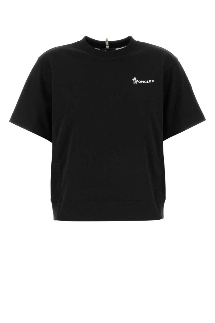 Moncler Grenoble Black Cotton T-Shirt
