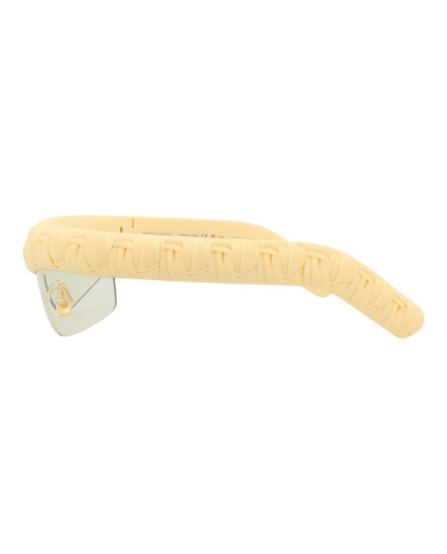 Bottega Veneta Shield-Frame Injection Sunglasses
