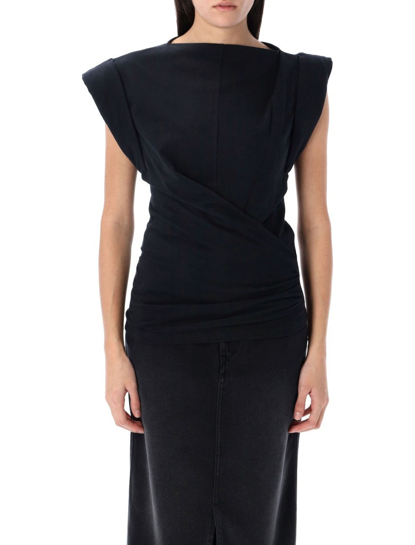 Isabel Marant Étoile Maisan Structured Cotton T-Shirt
