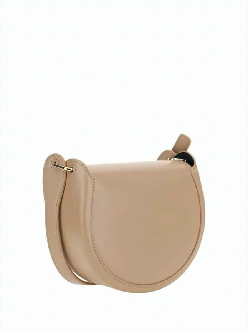 Chloé Rounded Silhouette Calf Leather Chloé Shoulder Bag