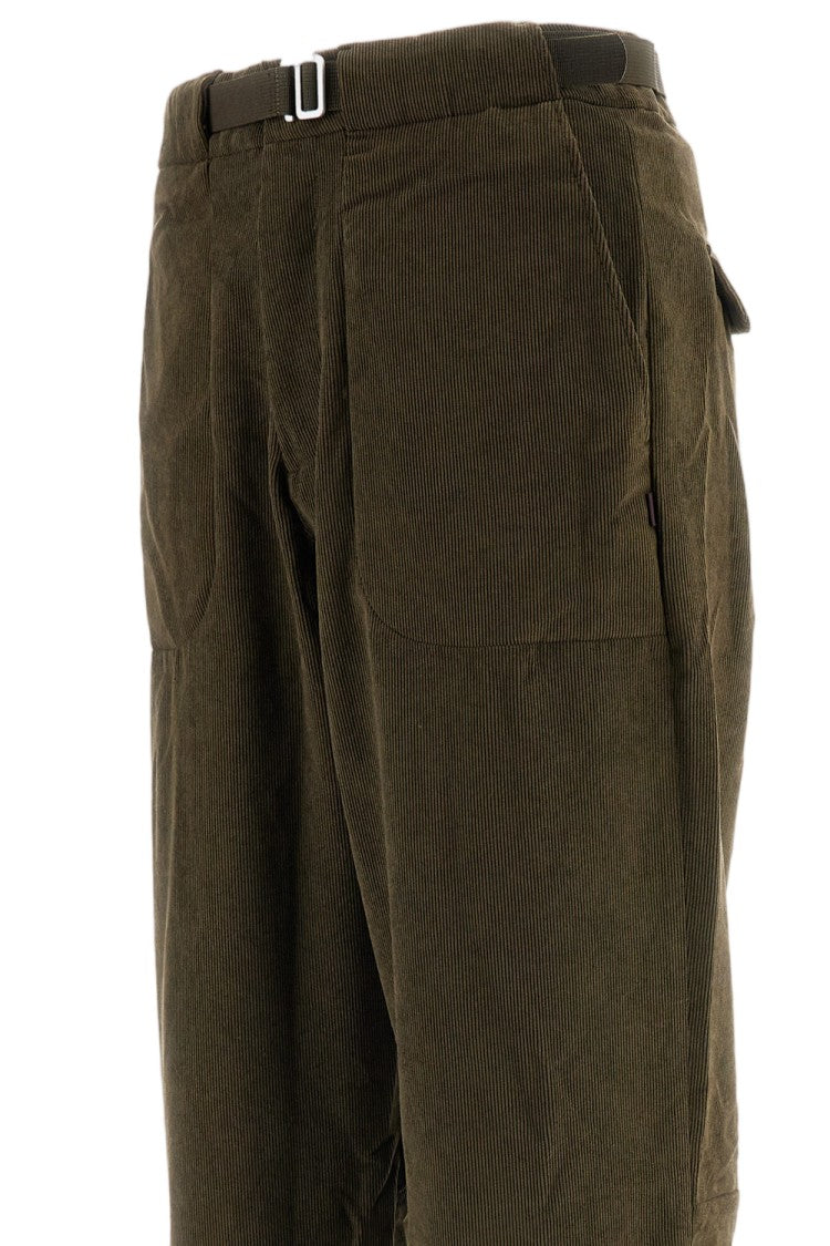 Pas Normal Studios Green Off-Race Technical Wide Straight-Leg Pants