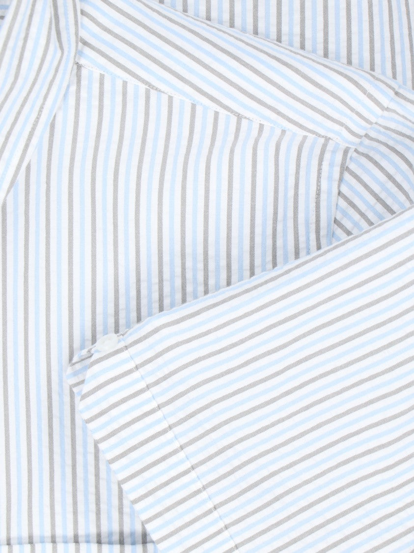 Thom Browne Striped Shirt – Blue & Grey