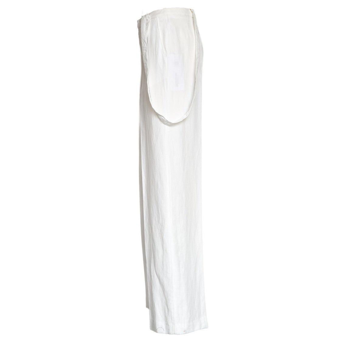 Dondup Tecla Detachable Suspenders Wide-Leg Pants