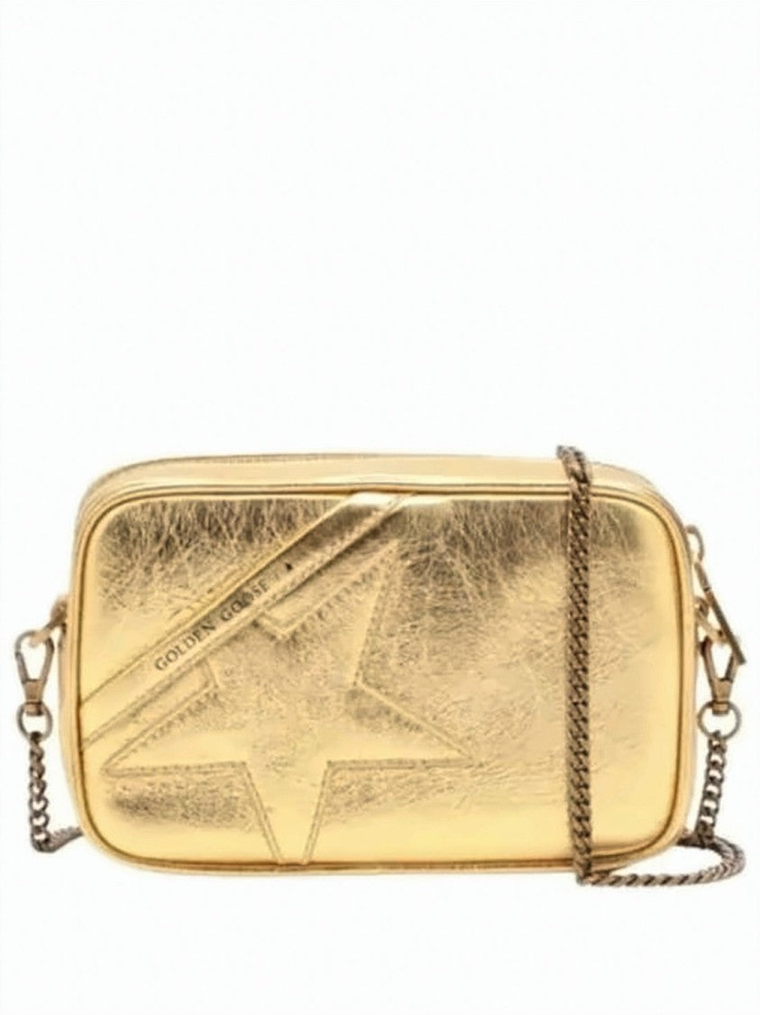 Golden Goose Textured Leather Shoulder Bag