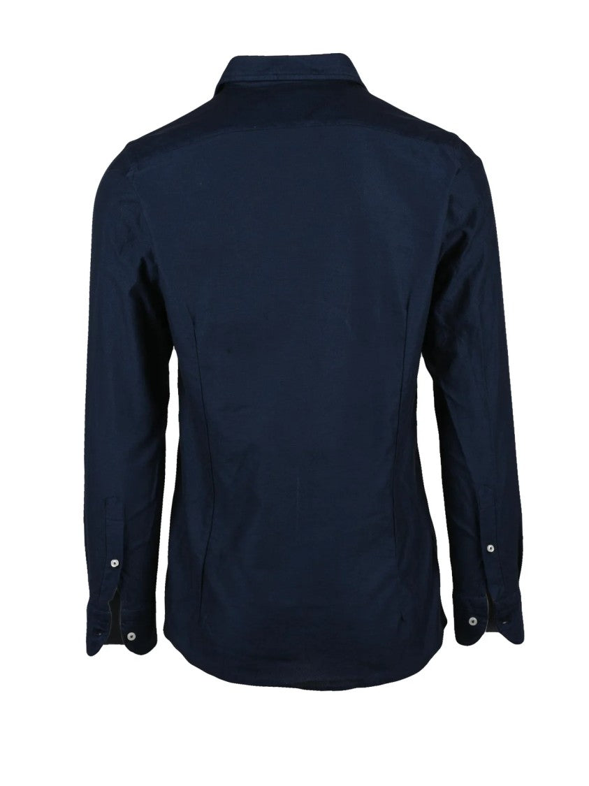 Altemflower Blue Tailored Cotton Shirt