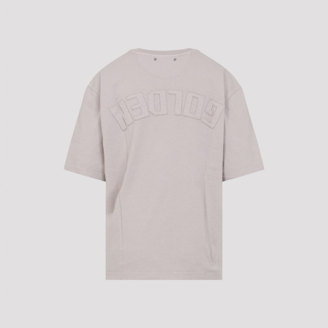 Golden Goose Shadow Grey Cotton Relaxed Fit T-Shirt