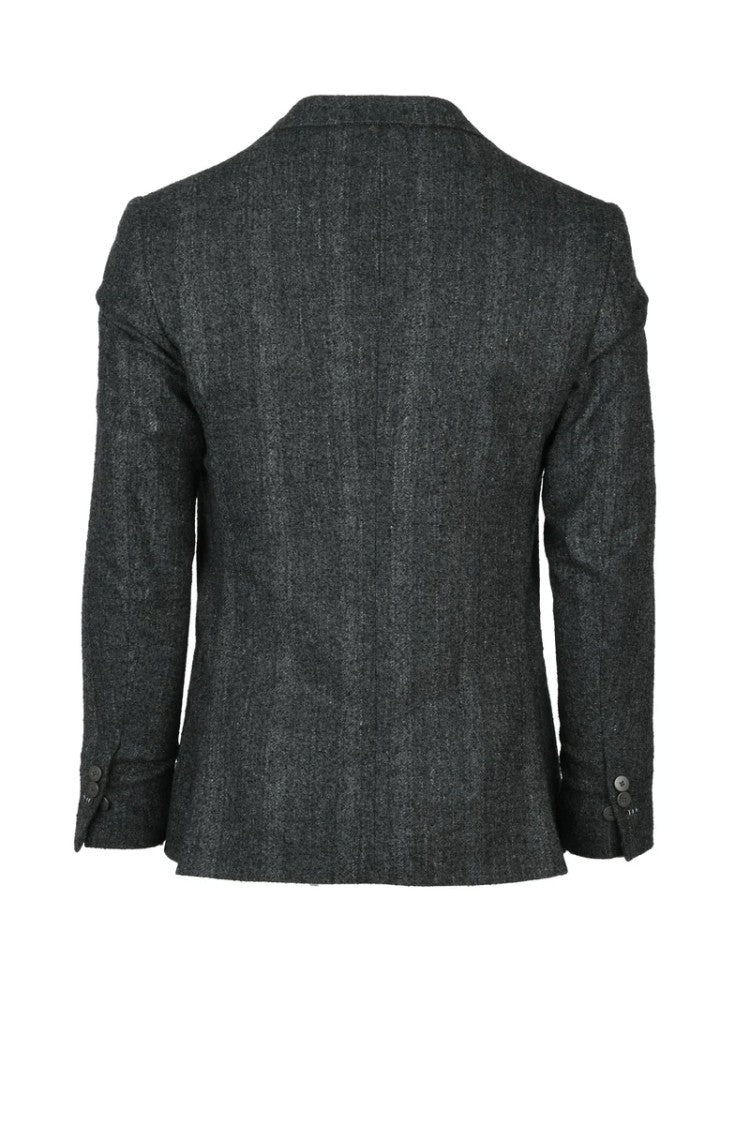 Maurizio Miri Rounded Jacket - Grey