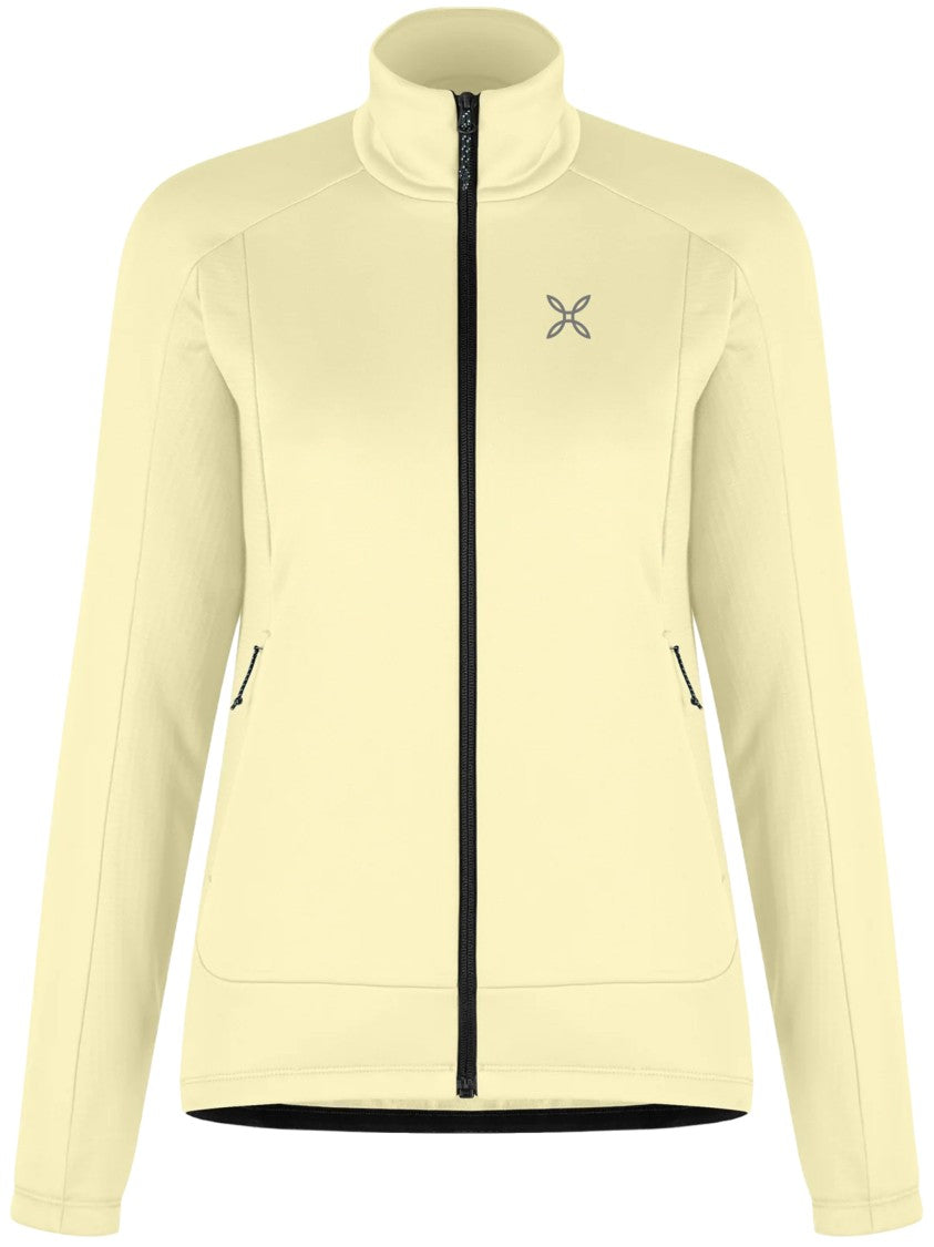 Montura Fitted High Collar Active Jacket With Zippered Pockets