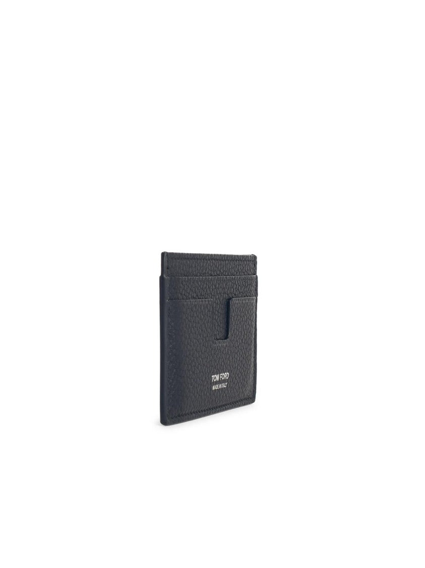 Tom Ford Black Leather Cardholder