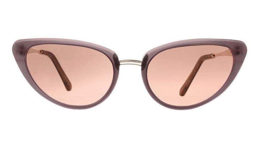 Eclipse Translucent Brown Cat-Eye 228 Sunglasses