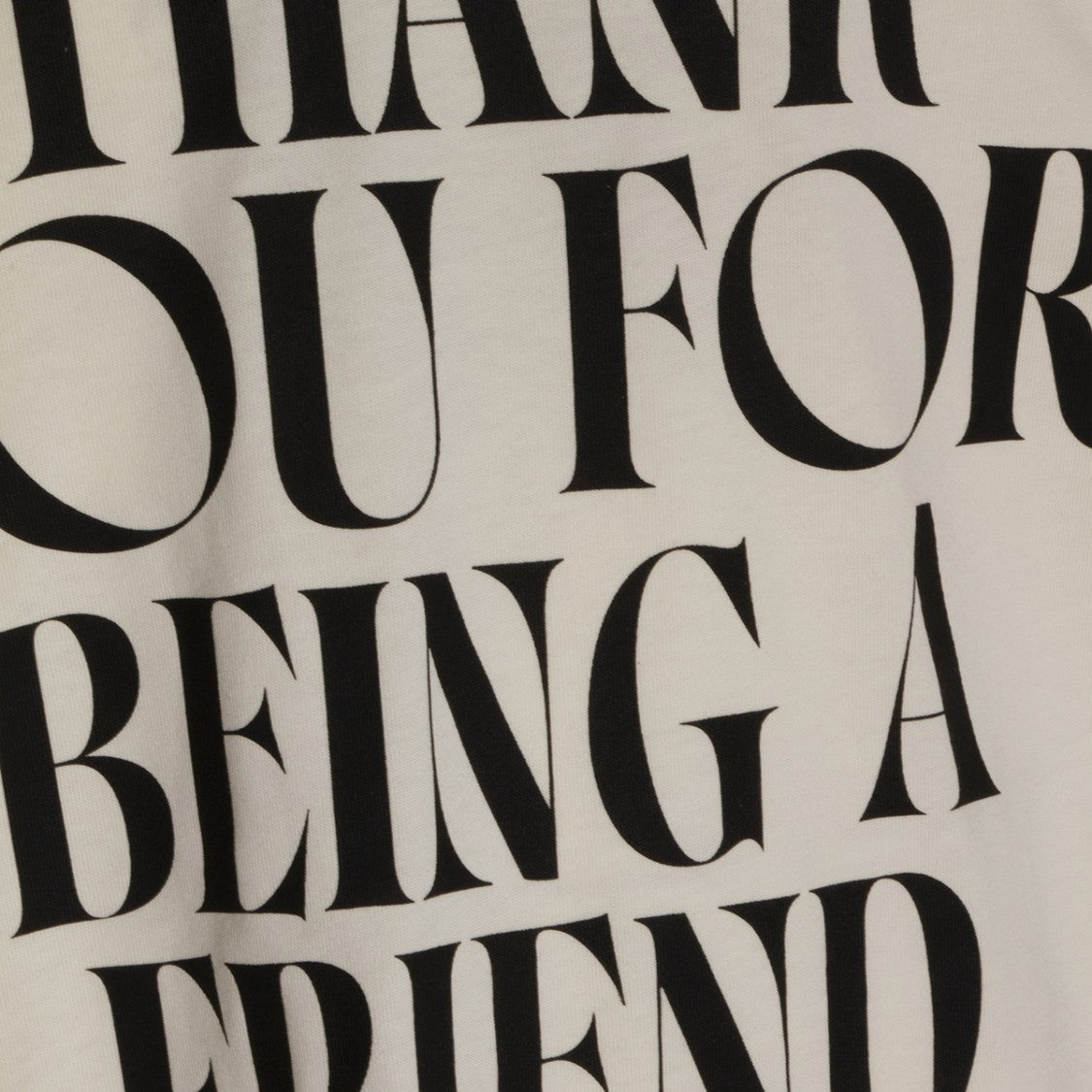 Ami Paris Beige Short-Sleeve T-Shirt With Bold Print