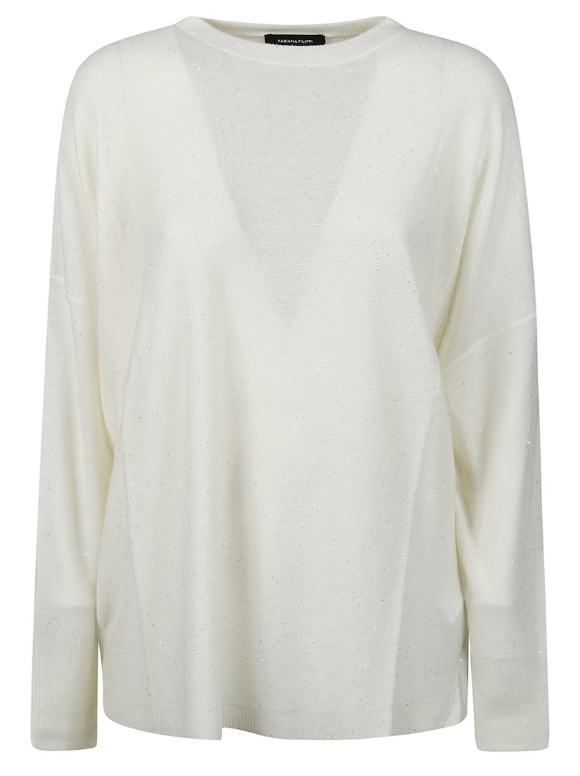 Fabiana Filippi Lightweight Wool Blend Sweater