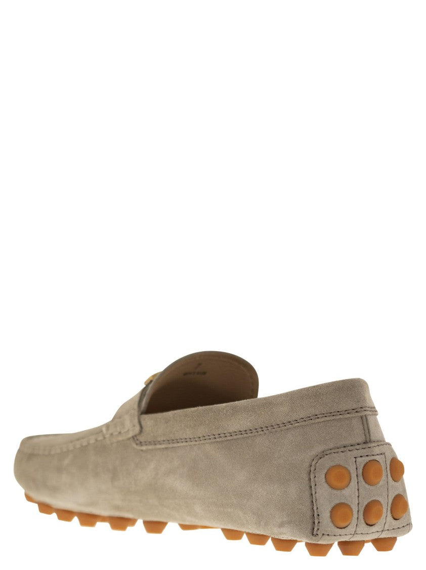 Tod's Rubber Bubble T In Suede Leather