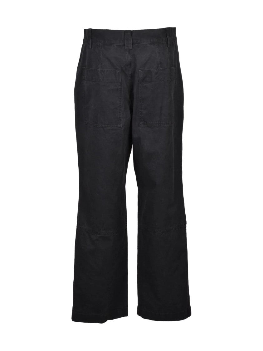Isabel Marant Straight-Leg Trousers With Zippered Pockets