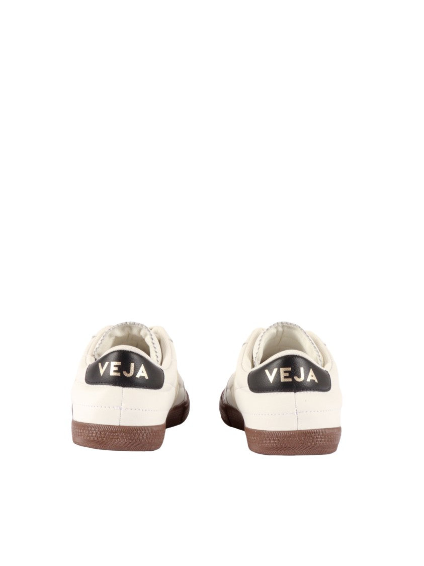 Veja White Black Panenka Leather Sneakers