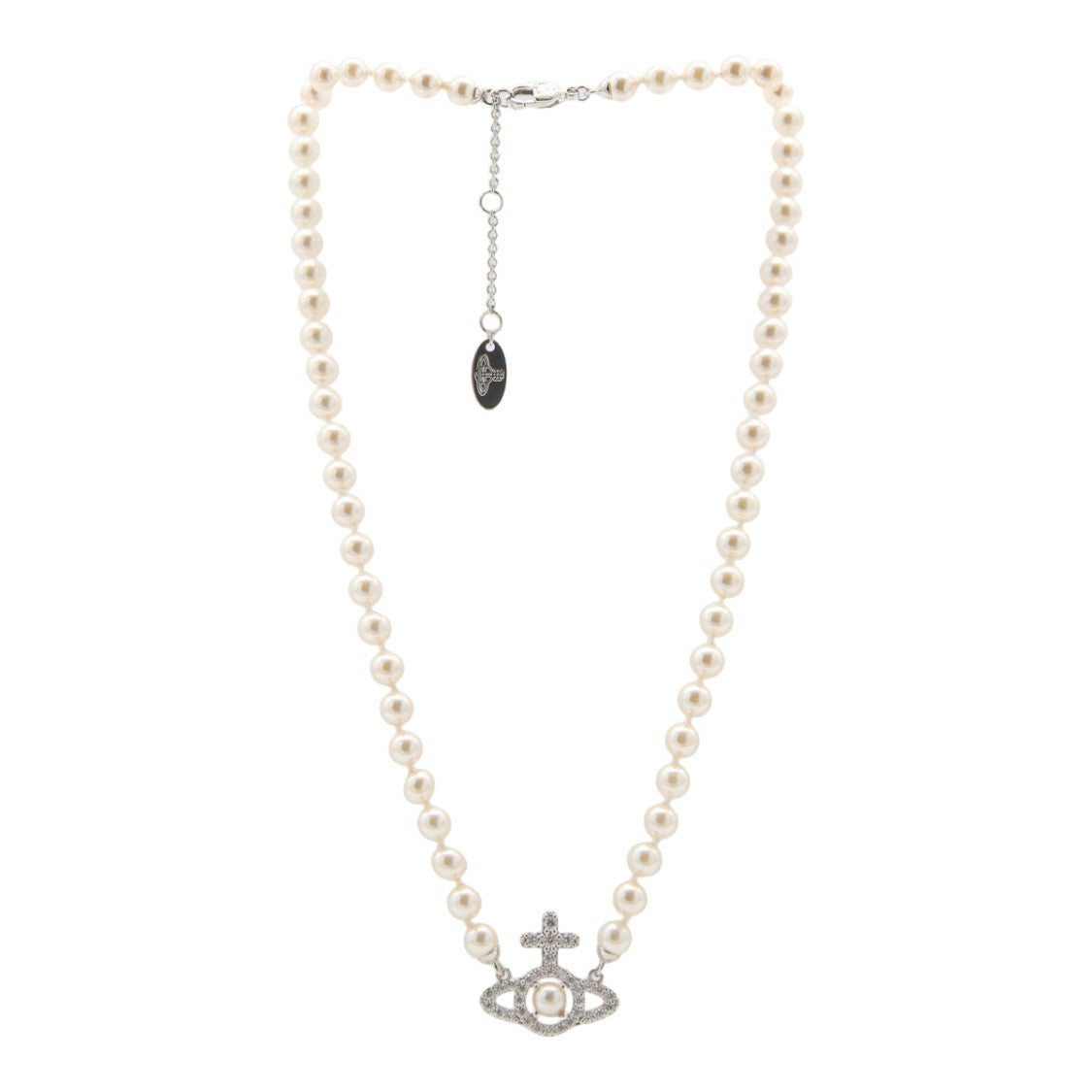 Vivienne Westwood Platinum Brass Necklaces