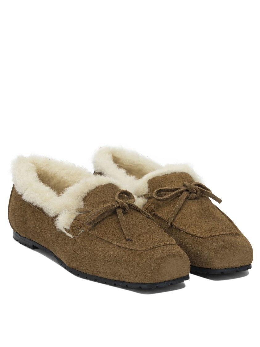 Aeydē Soft Cow Suede Loafers