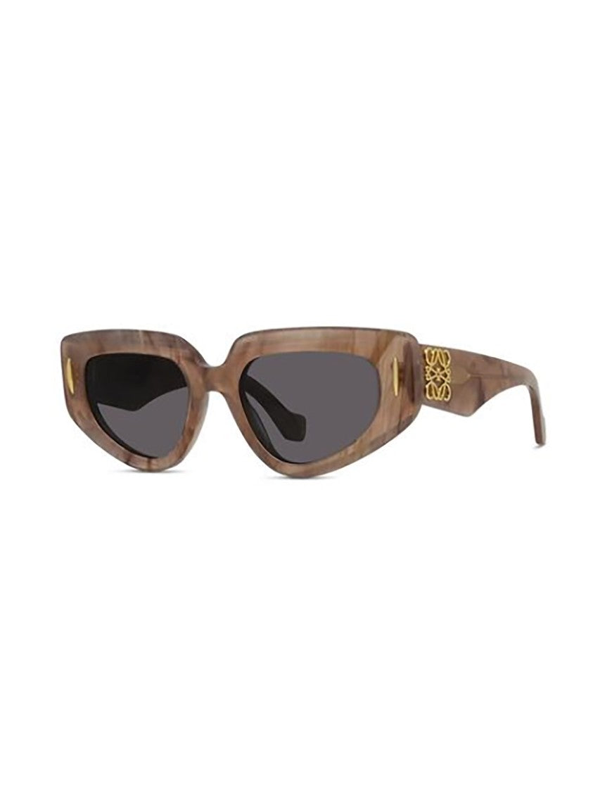Loewe Brown Lw40160i Sleek Cat-Eye Sunglasses