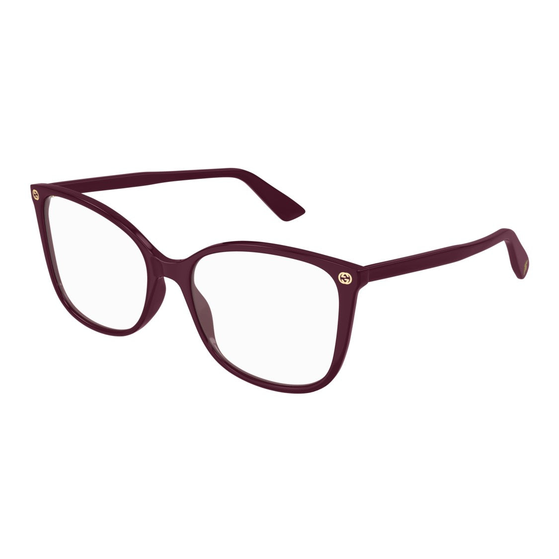 Gucci Gg0026o Square Frame Sunglasses In Deep Burgundy