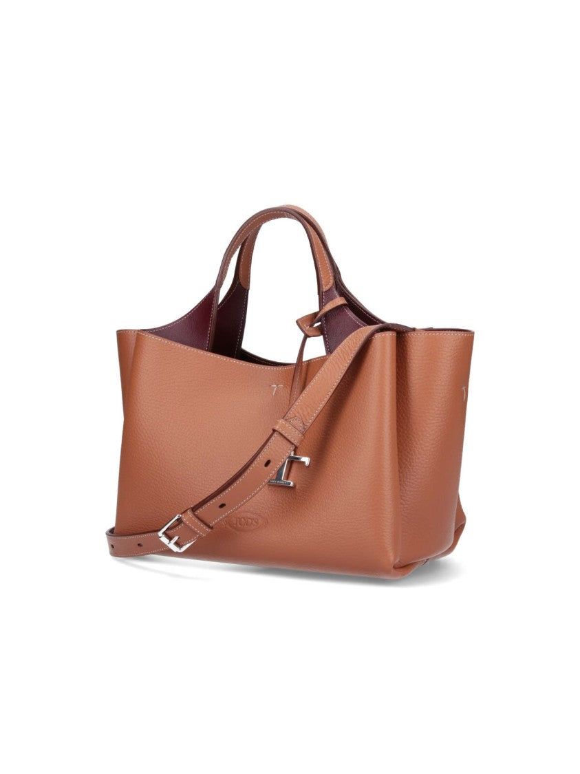 Tod's Tod's Mini Logo Bag – Brown