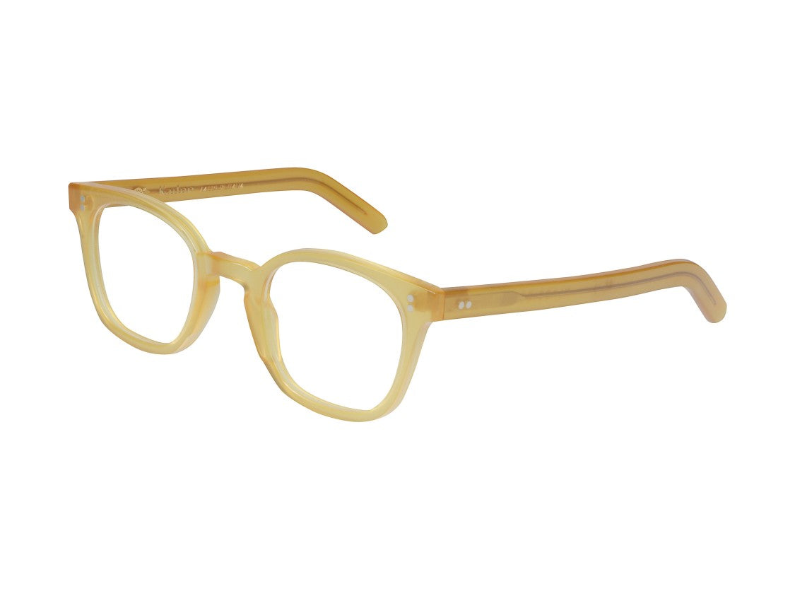 Kador Yellow Klassiko Translucent Square Eyeglasses