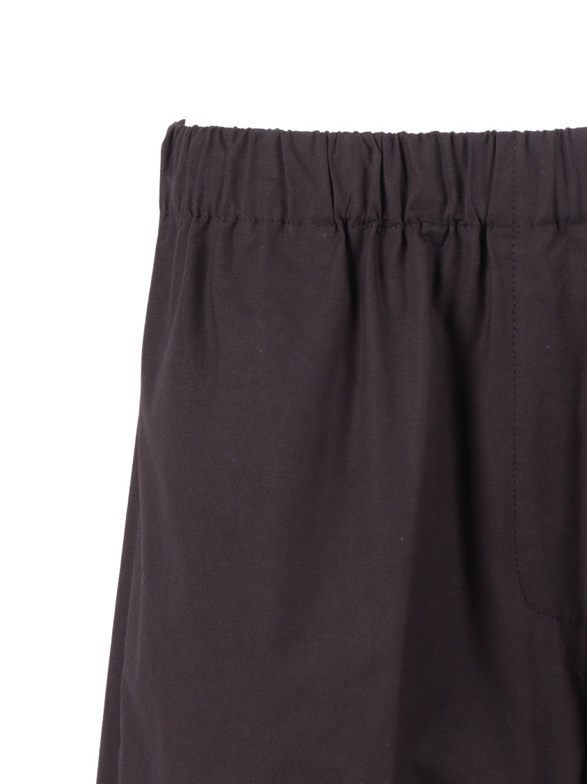Antonelli Firenze Wide Leg Cropped Elastic Straight-Leg Pants
