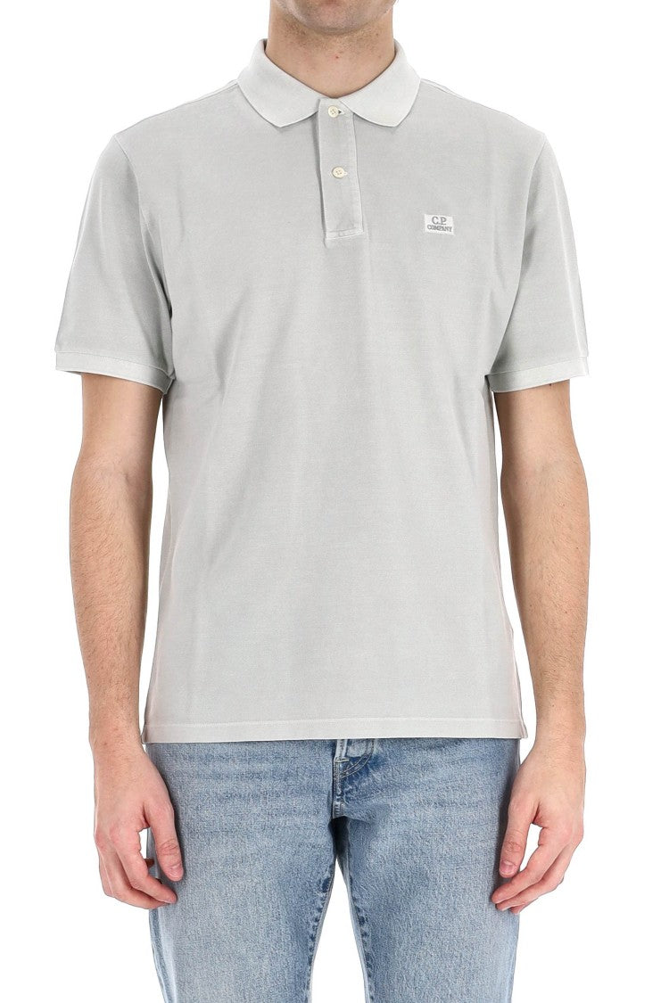 C.P. Company 24/1 Resist Dyed Cotton Piquet Polo