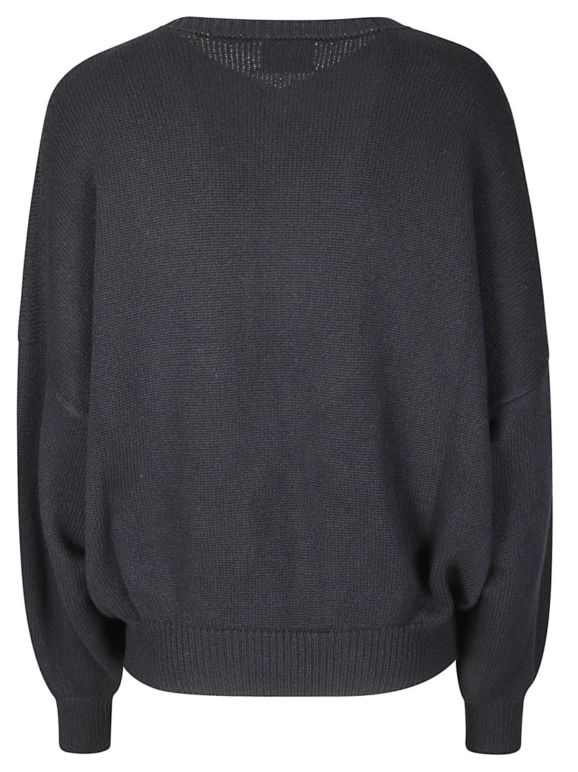 Khaite Wool Cashmere V-Neck Sweater