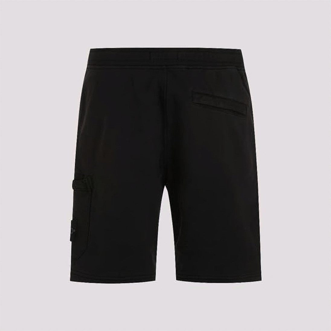 Stone Island Organic Cotton Fleece Cargo Pocket Joggers