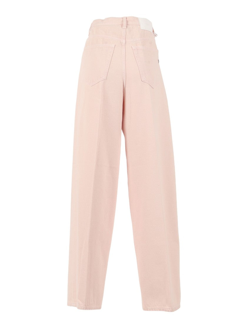 Dondup Wide Leg High Waisted Jeans
