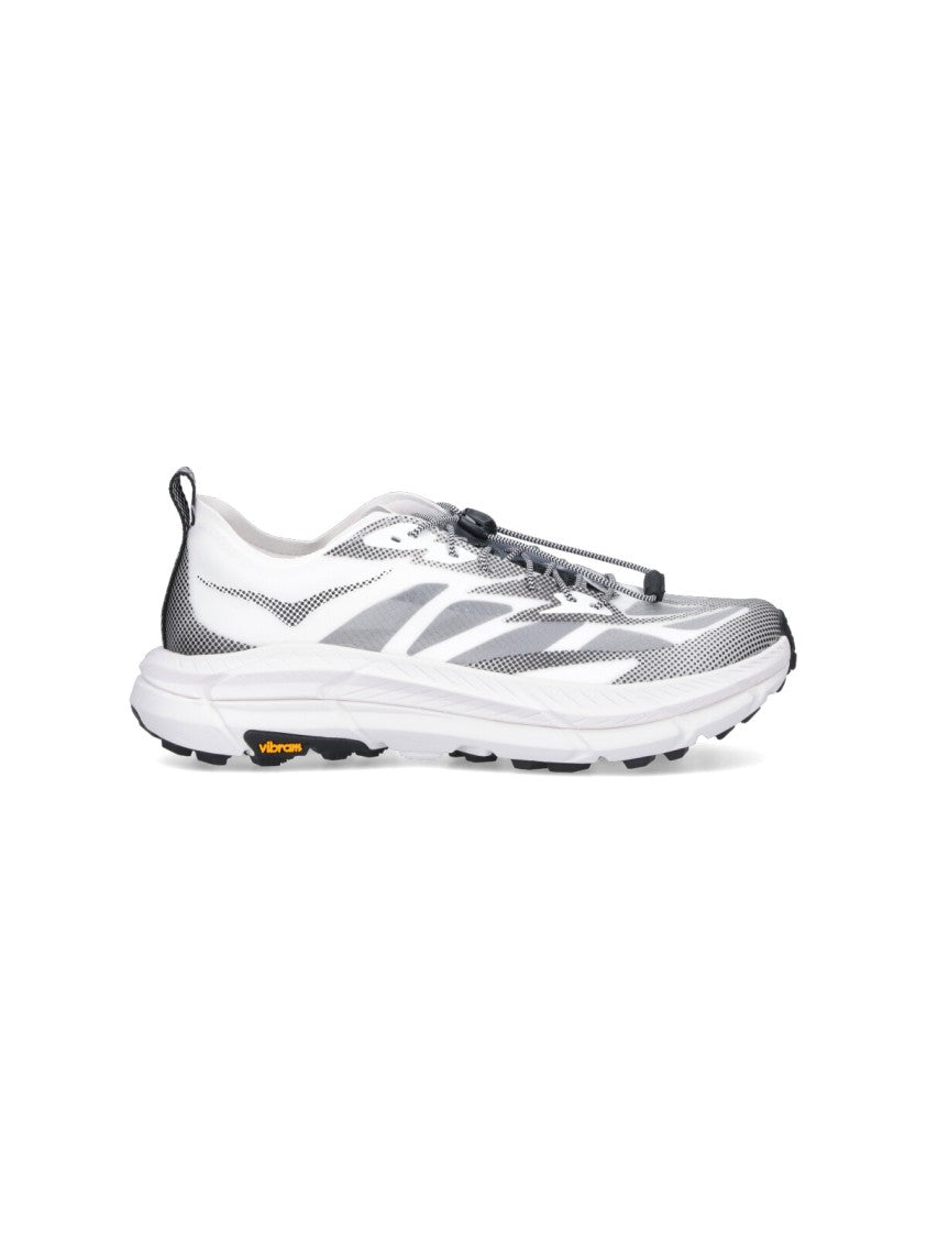 Hoka "Mafate Speed 4 Lite" Sneakers – White
