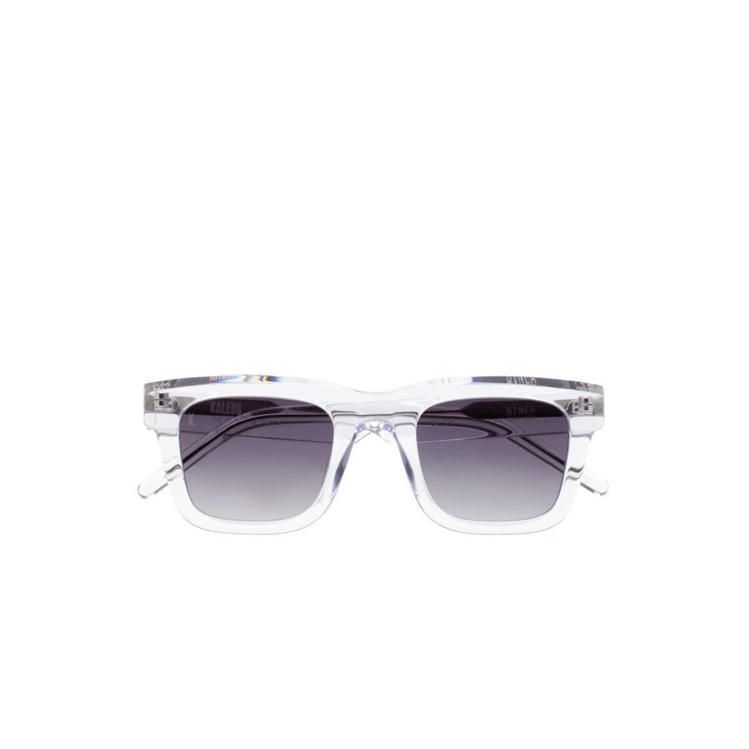 Kaleos Binea Square-Frame Sunglasses With Gradient Tint And Minimalist Design