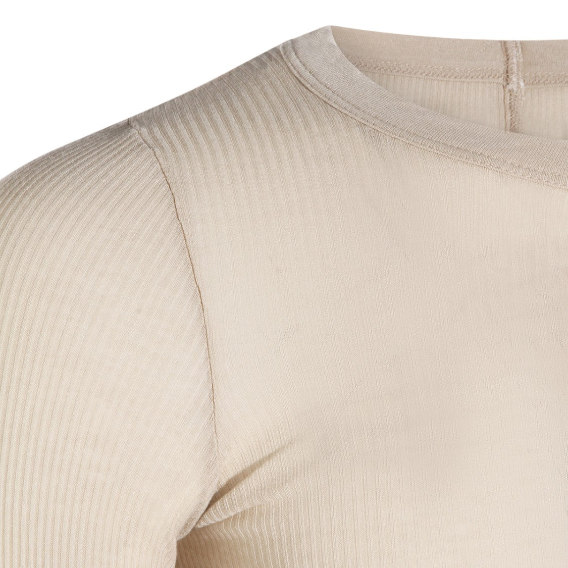 Rick Owens High Neckline Textured Knit Sweater