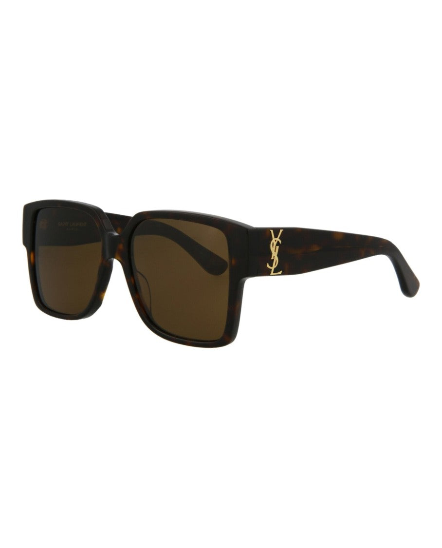 Saint Laurent Square-Frame Acetate Sunglasses