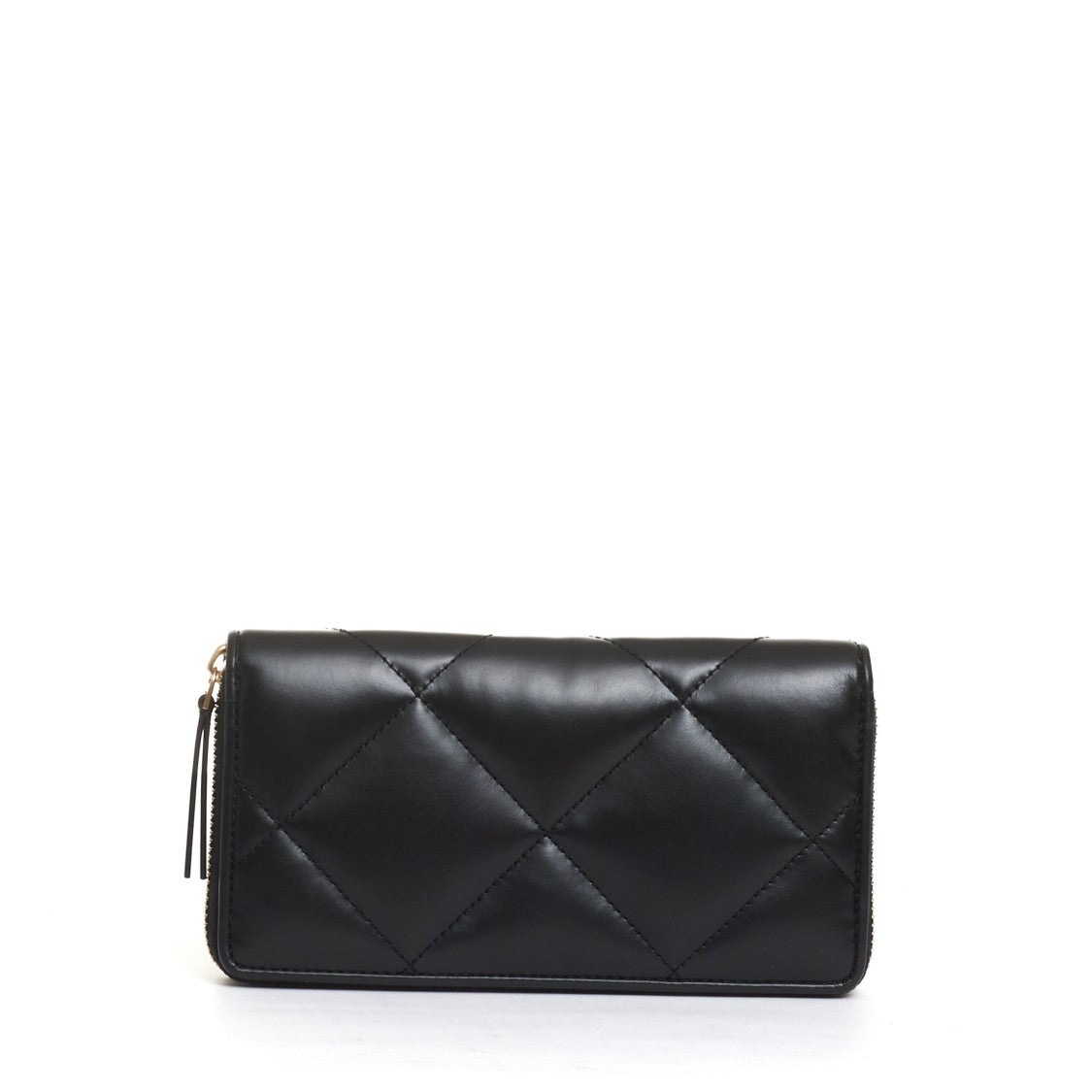 Tory Burch Black Continental Zip Wallet