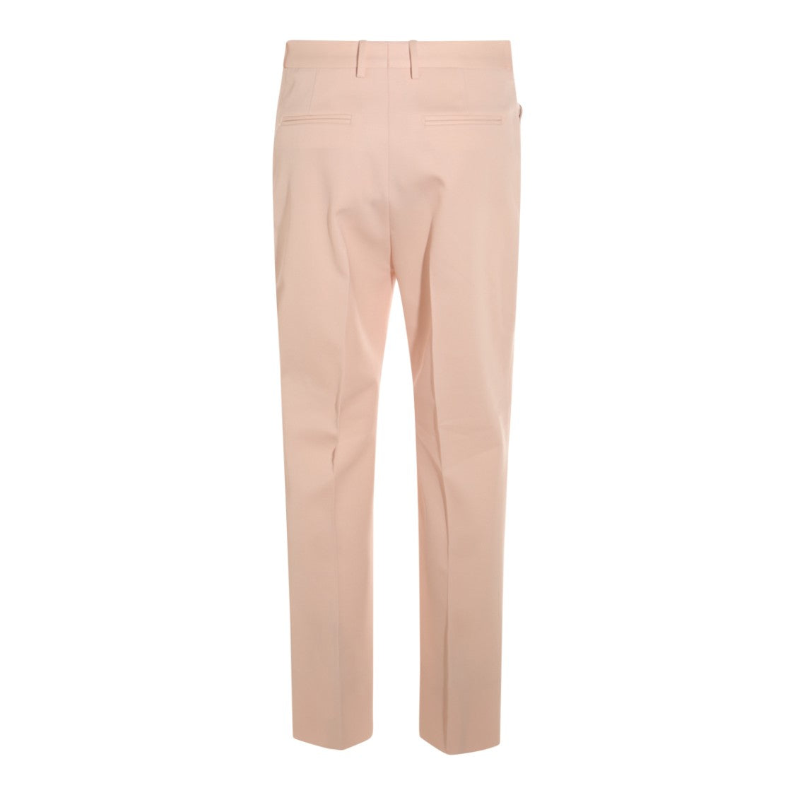 Tom Ford Light Pink Wool Trousers With Tailored Silhouette And Subtle Accents