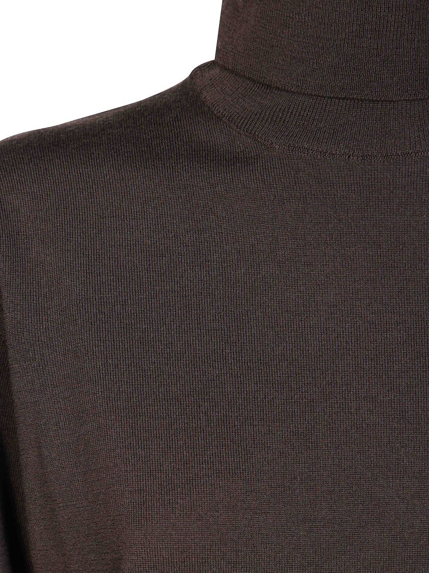 Incotex High-Neck Long-Sleeve Sweater