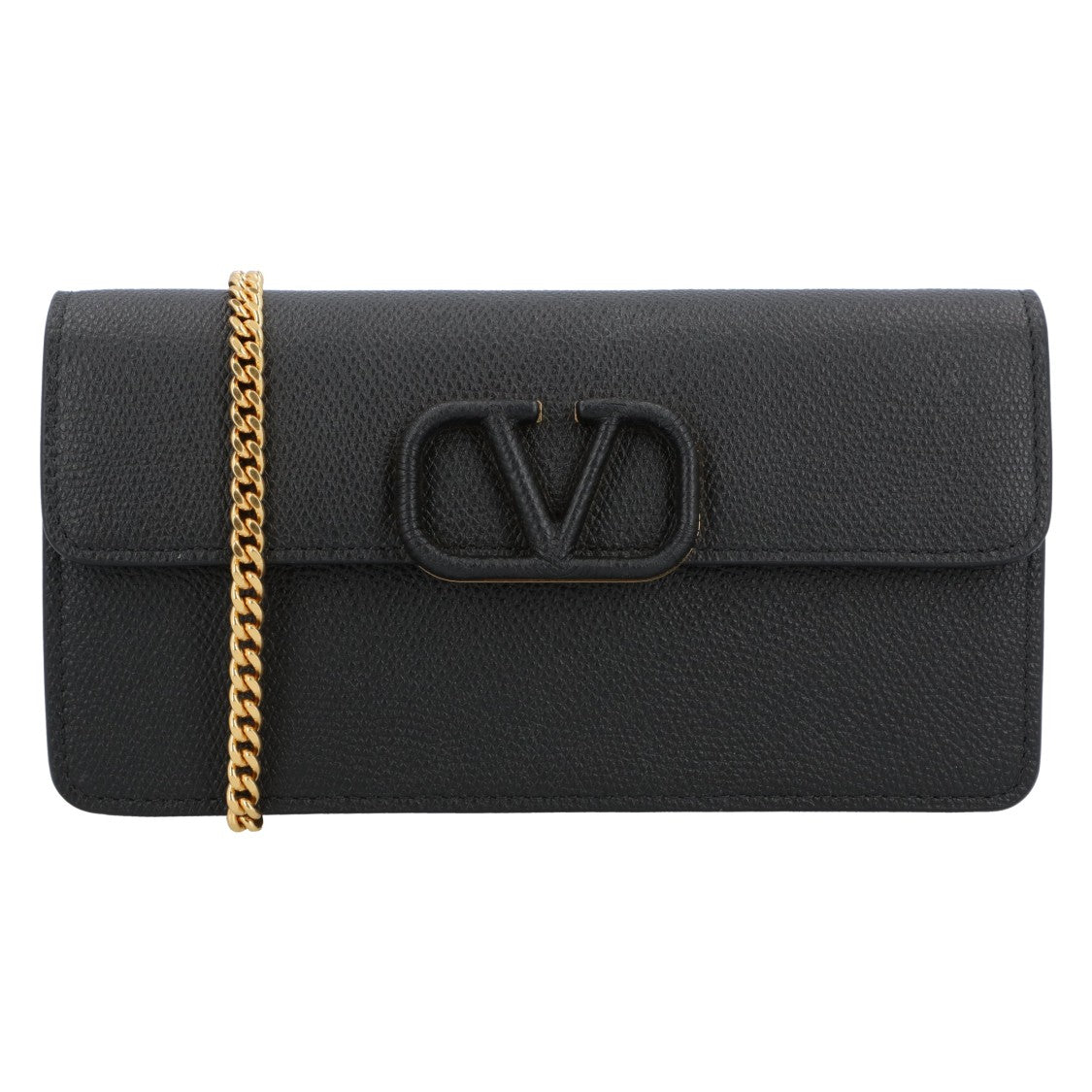 Valentino Vlogo Signature Chain Wallet