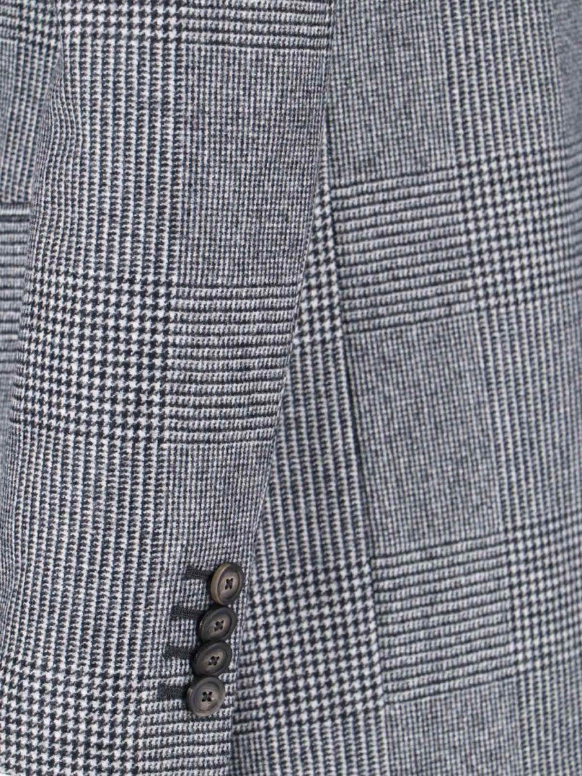 Tagliatore Pied De Poule Patterned Blazer