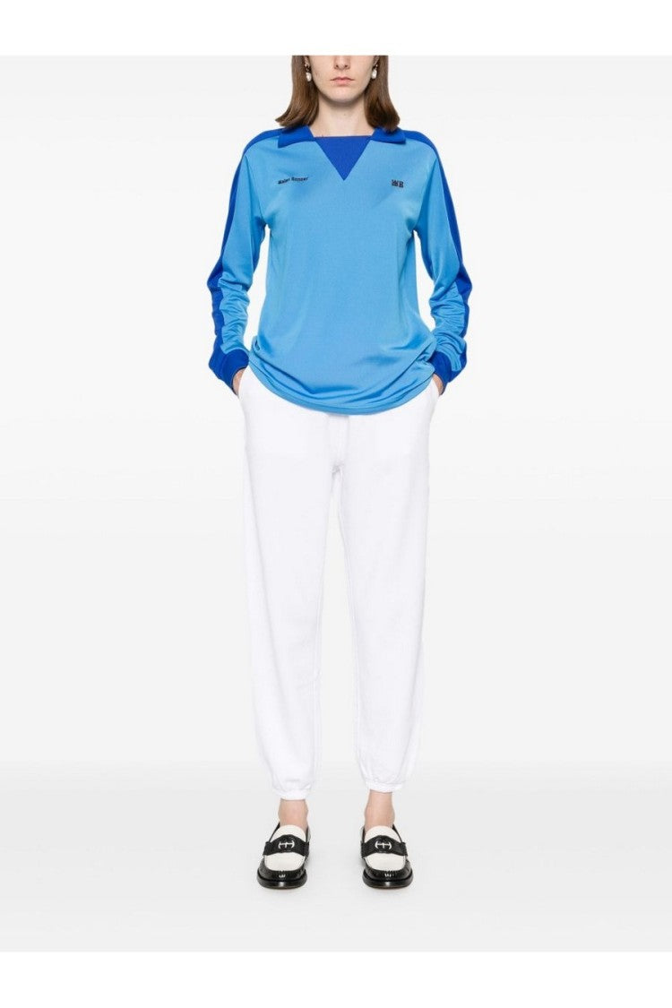 Polo Ralph Lauren White Relaxed Fit Trousers With Elastic Waistband